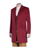 Martin Freeman The Hobbit Maroon Coat |Bilbo Baggins Maroon Coat